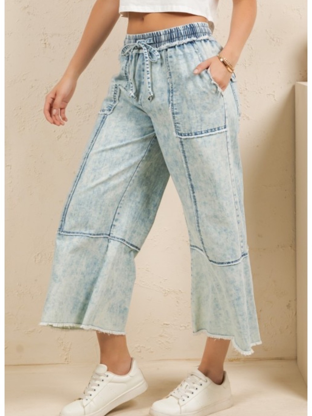 Sage + Fig Mineral Washed Pants - Picture 2 of 9
